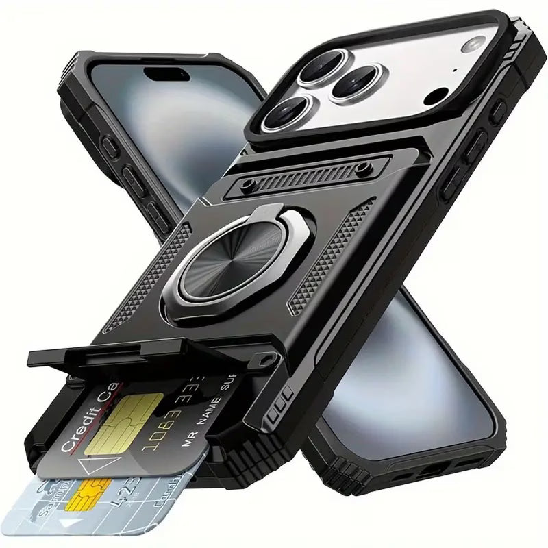 Heavy Duty Hard Case with Metal Holder