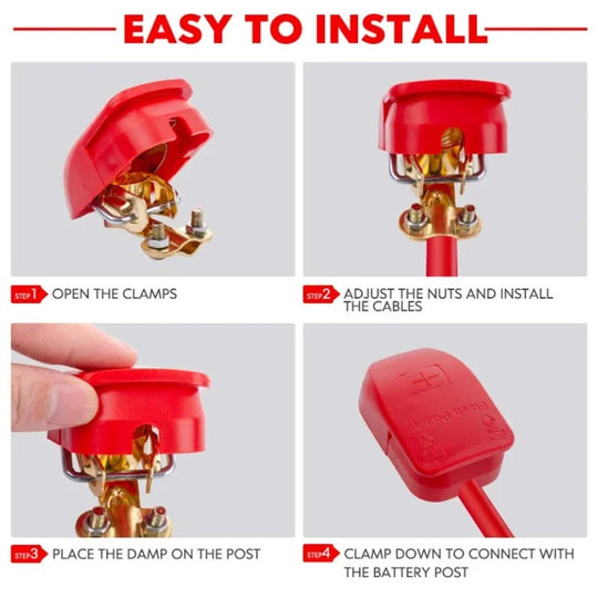 Quick Release Terminal Connector Clamps
