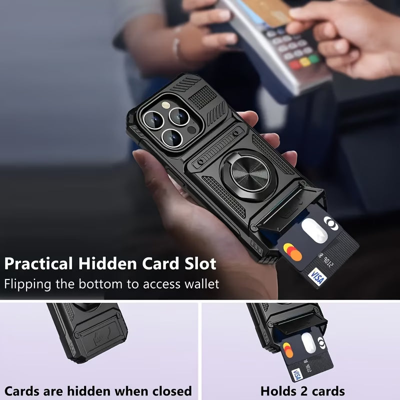 Heavy Duty Hard Case with Metal Holder